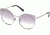 Swarovski SK0173 Sunglasses - Shiny Palladium Frame Color, Smoke Mirror Lens Color