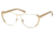 Swarovski SK5037 Eyeglass Frames - Shiny Rose Gold Frame Color