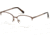 Swarovski SK5296 Prescription Eyeglasses - Matte Dark Brown Frame, Matte Dark Brown Lenses, 52 mm Lens Diameter SK529652049