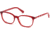 Swarovski SK5300-F Prescription Eyeglasses - Shiny Red Frame, Shiny Red Lenses, 54 mm Lens Diameter SK5300-F54066