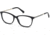 Swarovski SK5308-F Progressive Prescription Eyeglasses - Shiny Black Frame, Shiny Black Lenses, 53 mm Lens Diameter SK5308-F53001