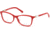 Swarovski SK5336 Eyeglass Frames - Shiny Red Frame Color