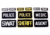 BlackHawk SWAT Patch w/ 5x8 (10900025 Black/White 5''x8'' S.W.A.T Back patches) 90SP03BK