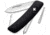 Swiza D02 Swiss Pocket Knife Black Folding Knife,2.875in,440 Stainless Steel,Standard Edge,Black,Synthetic Handle SZA2010