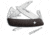 Swiza D06 Swiss Button Lock Folding Knife, D06 Swiss Button Lock, 3.75in Closed, 2.75in Mirror 440 SS Blade, Black Rubberized Handle, Thumb Pull, KNI.0060.1010
