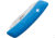 Swiza J06 Junior Button Lock Folding Knife, J06 Junior Pocket Knife, 3.75in Closed, Blue Synthetic Handle, KNI.0061.1031
