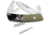 Swiza TT03 Tick Tool Bear Folding Knife, 3.75 closed, Green synthetic handle, KNB.0070.W002