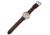 Szanto Heritage Aviator Watches, Ivory Dial, Brown Strap, Steel, One Size, SZ 2752