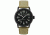 Szanto Mens 1100 Series Watch,Black Dial,Khaki Strap,42mm Dia. SZ 1102