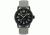 Szanto Mens 1100 Series Watch,Black Dial,Light Grey Strap,42mm Dia. SZ 1103