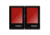 TAC Crew Keiron Reactive Laser Target, Multi 2 Pack, Black, TC-KX2