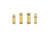 TAC Crew Tac Pac Dry Fire Laser Training Cartridges, Brass, 0.380 ACP, 9mm, .40 S&amp;W, .45 ACP, TC-4PK