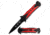 TAC Force Black Spear Blade Spring Assist Knife, Red TF 719RD