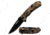 TAC Force Black SS Blade Fold Knife, Camo TF 764CA