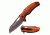 TAC Force Folding Blade, 3.4in, Stainless Steel Blade, Polished Brown Pakka Wood Handle TF-935BW