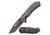 TAC Force Folding Blade, 4in, Stainless Steel Blade, Stonewashed Stainless Steel Handle TF-866