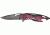 Tac Force Linerlock Fold Knife 3 3/8in., HC SS PS drop point blade, Pink camo handle TF705PC