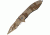 Tac Force Speed Assist Shark Fold Knife 4.25in., SS A/O blade w/ large tooth serration, Digi desert tan camo blade and handl TF729DMS