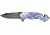 Tac Force Speed Dragon Fold Knife, black SS blade, Blue anodized Alum. handle TF759GY