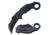 TAC Force TF-1001BL Spring Assisted Knife, 3in, 3CR13 Stainless Steel, Karambit, Black Blade, Aluminum Handle, Blue, TF-1001BL