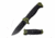 TAC Force TF-981GN Spring Assisted Knife, 3.75in, 3CR13 Stainless Steel, Drop Point, Black Blade, Nylon Fiber/Rubber Handle, Green/Black, TF-981GN