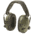 Tac Shield Compact Elite Ear Muffs, Electronic, Green T8005G