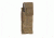 Tac Shield Single Universal Pistol Molle Pouch, Coyote T3601CY