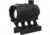 TacFire RD011 1x 20mm Obj 4 MOA Dual Illuminated Red/Green Dot Black Anodized