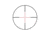 TacFire SC1424-G2-M 1-4x24mm Rifle Scope, Red Mil-Dot Reticle, Black, SC1424G2M
