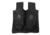 Tacprogear Double Pistol Mag Pouch w/ Griptite, Black, Black P-DPGT1-BK