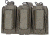 Tactical Assault Gear MOLLE Shingle/Pistol Enhanced 3 Magazine Pouch, Ranger Green 812215