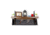 Tactical Walls 825 Top Locking Shelf w/ Standard Trim, Standard Foam, Dutch Walnut, 0825TLDWPLN52