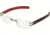 Tag Heuer 0120 Bifocal Prescription Eyeglasses, Anthracite Ceramic Frame - Calfskin Black Temples Frame, Clear Lens-0120-004BI