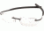Tag Heuer 0341 Bifocal Prescription Eyeglasses, Matte Black Frame - Black Temples Frame, Clear Lens-0341-005BI