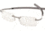 Tag Heuer 0342 Bifocal Prescription Eyeglasses, Sand Frame - Black/Light Grey Temples Frame, Clear Lens-0342-001BI