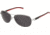 Tag Heuer 0884 Progressive Prescription Sunglasses, Palladium Frame - Black/Red Temples Frame, Outdoor Grey Lens-0884-102PR