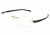 Tag Heuer Black Frame - Gold Temples, 3942-003