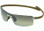 Tag Heuer Rimless Curve Sunglasses, Shiny Palladium Frame/Beige Temples, Gradient Brown Outdoor Lens 5104-203