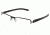 Tag Heuer Track S Eyeglasses, Black Frame/Black Black Temples, Clear Lens 7623-001