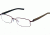 Tag Heuer Trends Rubber Eyeglasses, Matte Chocolate Frame/Black Havana Temples, Clear Lens 8007-003