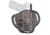 Tagua Gunleather Quick Draw Leather OWB Holster, Most 9mm /.40 /.45 Sig P320/Springfield XDM Double Stack 5.5in, Right Hand, Brown, TX-LOCK-R-OT-507