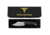 Takumitak Alert Fixed Blade Knife, 5in, D2, Clip Point, G10 Handle, Silver, TKF210SL