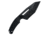 Takumitak Big Head Fixed Blade Knife, 3.25 in Blade , 3cr13, Black, TKF3S02