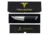 Takumitak Charge Fixed Blade Knife, 5.25in, D2, Tanto, G10 Handle, Silver, TKF215SL