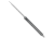 Takumitak Charge Fixed Blade Knife, 5.25in, D2, Tanto, G10 Handle, Silver, TKF215SL