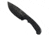 Takumitak Companion Fixed Blade Knife, 4in, D2, Drop Point, G10 Handle, Black Stonewash, TKF212SW