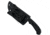 Takumitak Companion Fixed Blade Knife, 4in, D2, Drop Point, G10 Handle, Black Stonewash, TKF212SW