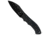 Takumitak Day 500 Fixed Blade Knife, 4.5in, D2, Sheepsfoot, G10 Handle, Black, TKF206BK