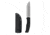 Takumitak Exit Point Fixed Blade Knife, 5.5in, D2, Drop Point, G10 Handle, Silver, TKF211SL