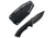 Takumitak Fit Fixed Blade Knife, 4.25 in Blade , 3cr13, Black, TKF306